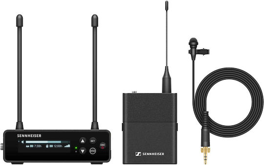 Sennheiser EW-DP-ME2-Set-R4-9 Σετ Ασύρματο Πυκνωτικό Μικρόφωνο Πέτου, Clip On, Ζώνης για Φωνητικά