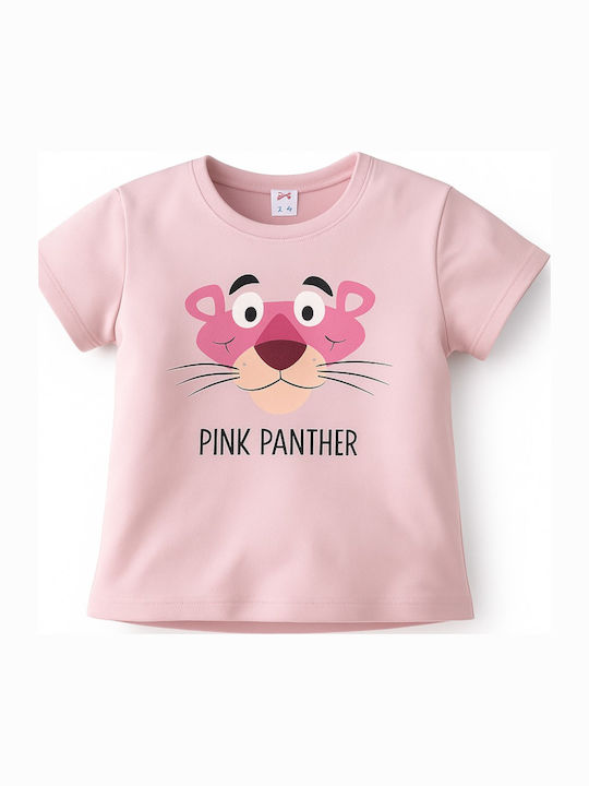 Παιδική Μπλούζα Κοντομάνικη Pink