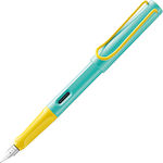 Lamy Lamy Safari Pina Colada Special Edition 2024 0E9 Fountain Pen Writing Pen Extra Fine made of Plastic