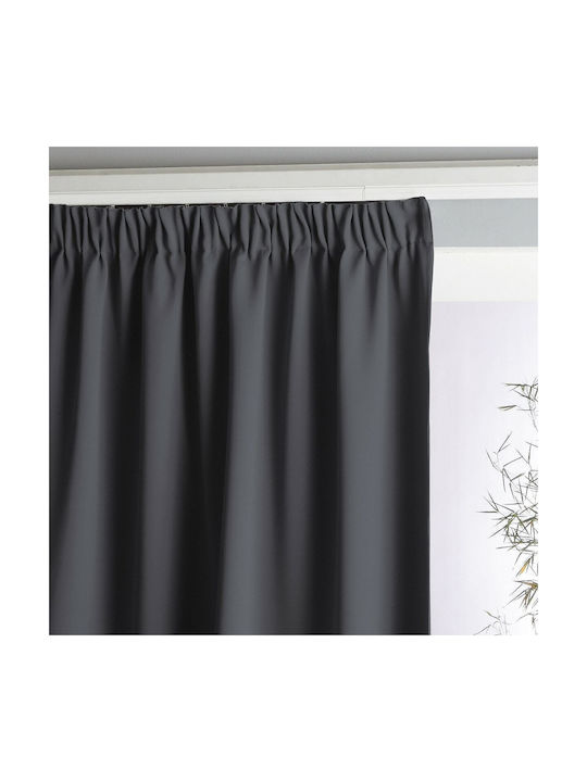 La Redoute Interieurs Vorhang mit Bleistiftfalten Gray 324215381_3867_45 140x250cm