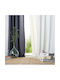 La Redoute Interieurs Perdea cu Capse Gri 324054701_3867_26 135x220buc