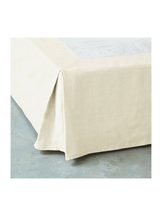 La Redoute Interieurs Abella Bed Base Cover Bei...