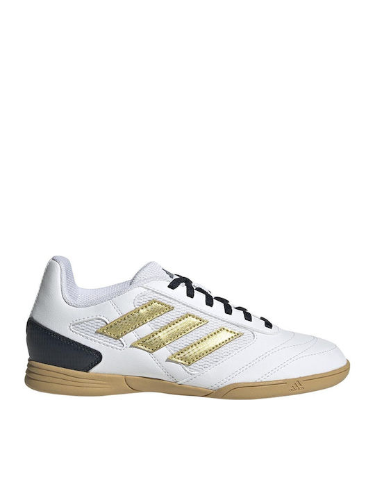 adidas Super Sala 2 Kids Indoor Soccer Shoes White