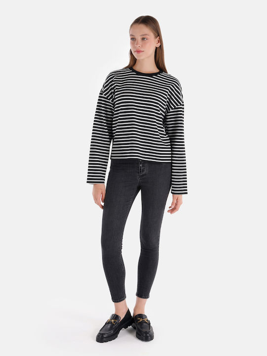 Γυναικείο Jean Παντελόνι σε Skinny Εφαρμογή Μαύρο