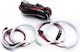Inel Angel Eye pentru Far Auto 12V BMW E60 2007-2010 Alb Culoare