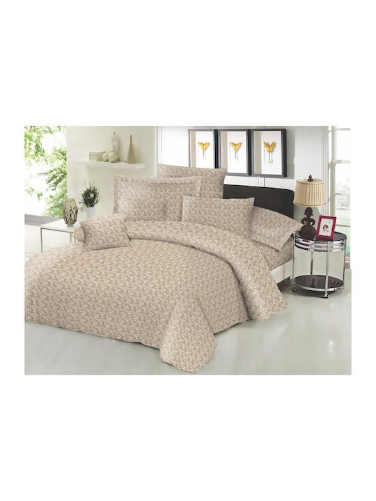 Le Blanc Sheet Double 200x240cm. Fern Beige