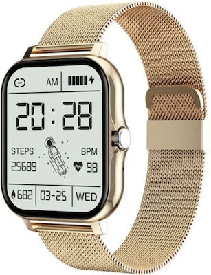 Fitness 2 in 1 Smartwatch (Χρυσό)