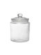 Espiel Set 1pcs Jars General Use with Lid Glass White 1000ml