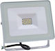 Vito Στεγανός Προβολέας LED 10W Ψυχρό Λευκό 6000K IP65