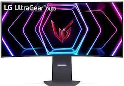 LG UltraGear Ultrawide OLED Curved Gaming Monitor 45" QHD 3440x1440 240Hz με Χρόνο Απόκρισης 0.03ms GTG