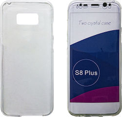 OEM Silikon Vollabdeckung Hülle für Samsung Galaxy S8 Plus Transparent