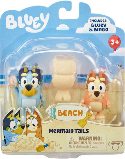 Giochi Preziosi Beach Bluey Mermaid Tails για 3+ Ετών 6εκ.
