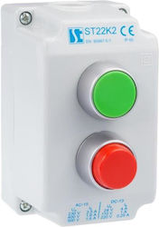 Spamel Druckknopf Industrie-Typ ST22K2\02-1