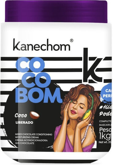 Kanechom Coco Bom Μάσκα Μαλλιών για Ενυδάτωση 1000gr