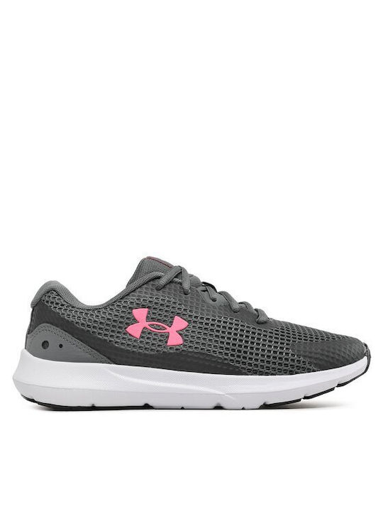 Under Armour Surge 3 Γυναικεία Αθλητικά Παπούτσια Running Γκρι