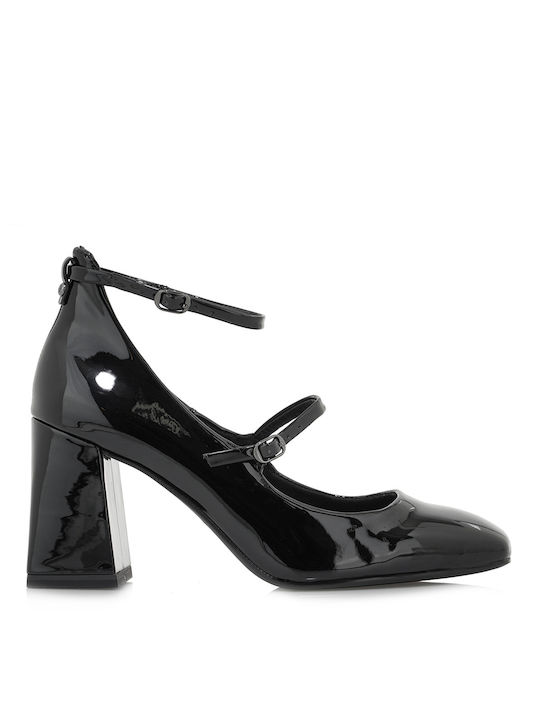 Tamaris Synthetic Leather Black High Heels