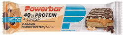 PowerBar Protein +Crisp Μπάρα Πρωτεΐνης με Γεύση Caramel Peanut Butter 40gr