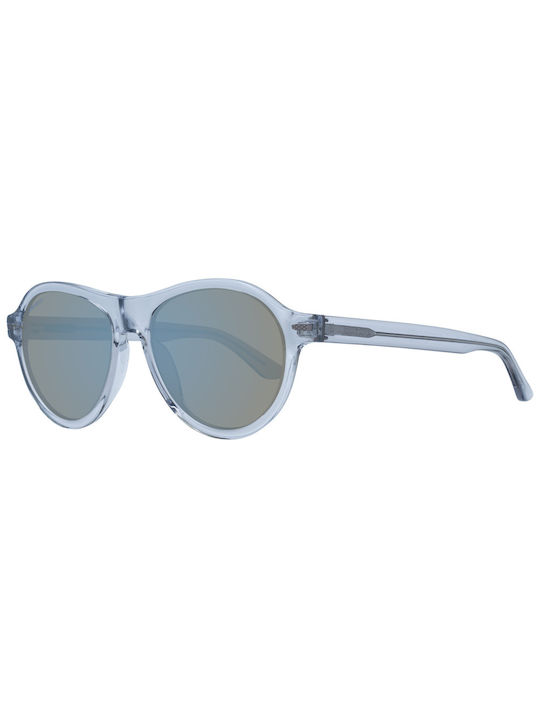 Serengeti Sunglasses with Gray Plastic Frame and Blue Lens SS527003