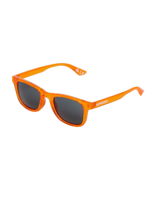 Superdry Sonnenbrillen mit Orange Rahmen und Schwarz Linse Y9710008A-D4B
