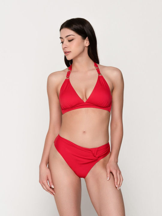 Arista Bikini Slip Bottoms Red Women's Luna Splendida 60285