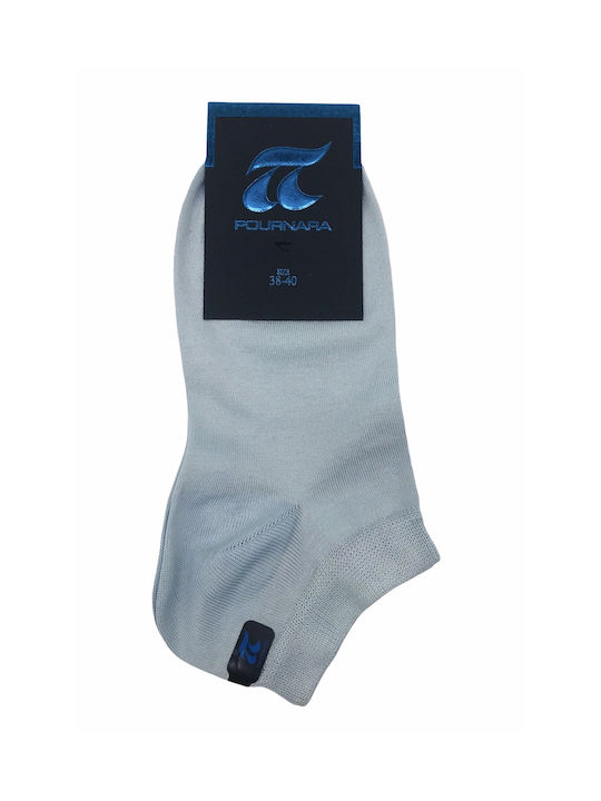 Pournara Damen Socken Blue 1Pack