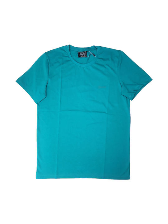 Paco & Co Men's Short Sleeve T-shirt Turquoise