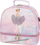 Polo Isothermal Shoulder Lunch Bag Kid's Fun Ballerina L26 x W15 x H24cm