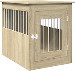 vidaXL Dog Wire Crate 55x75x65cm