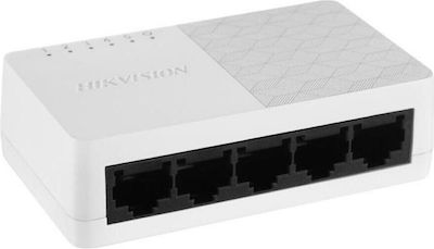 Hikvision Unverwaltet L2 Switch mit 5 Ports Ethernet