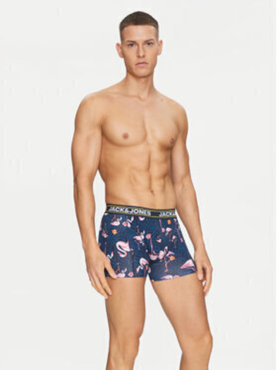 Jack & Jones Мъжки боксерки 3Опаковка тъмносиньо сако