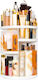 Rio the Beauty Specialists Organizator Rotativ Pentru Cosmetice Cu Separatoare Alb 30x22.9x22.9cm