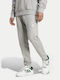 French Terry Sweatpants without Elastic Gray