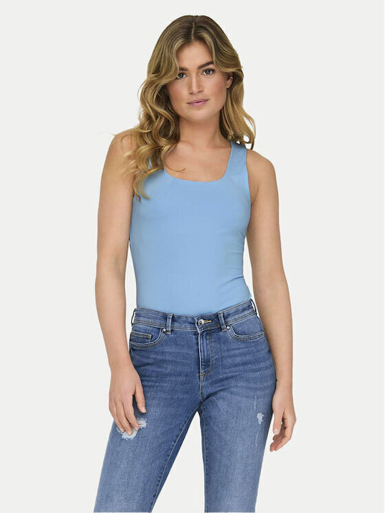 Only Damen Bluse Blue