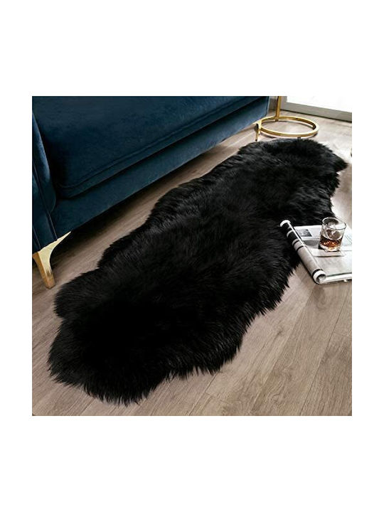 Rug Rectangular Black