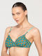 Luna Bikini Swim Top with Adjustable Straps Multicolour