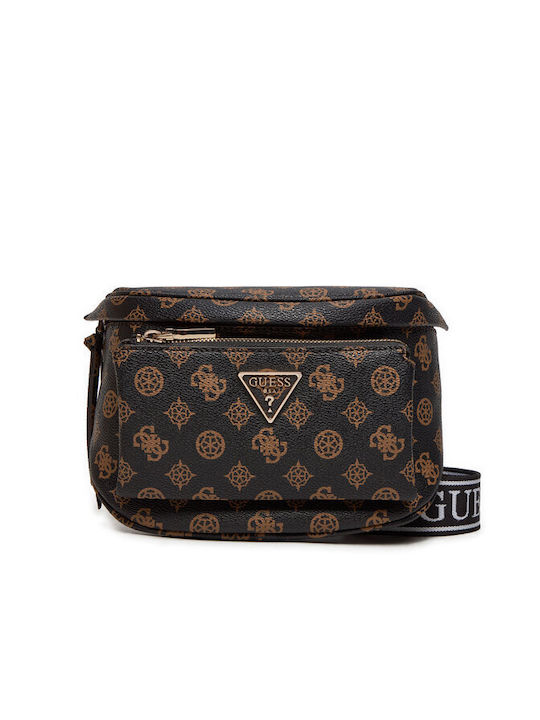 Guess Power Play Geantă de damă Crossbody Maro