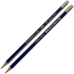 Faber-Castell Goldfaber Μολύβι 4H με Γόμα