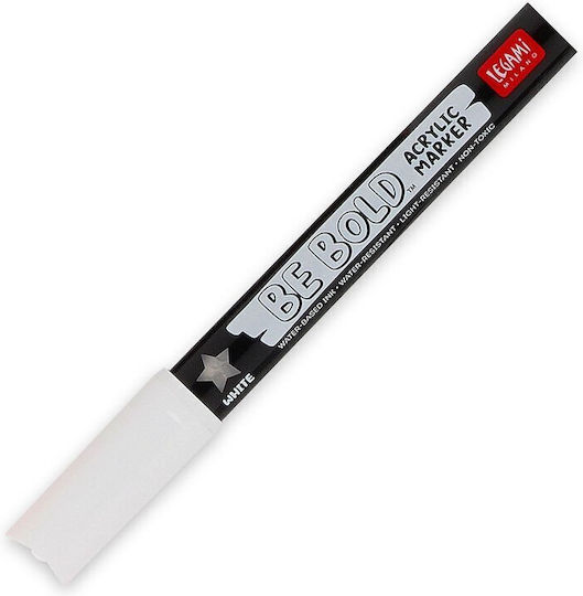 Legami Milano Be Bold Acrylic Marker White