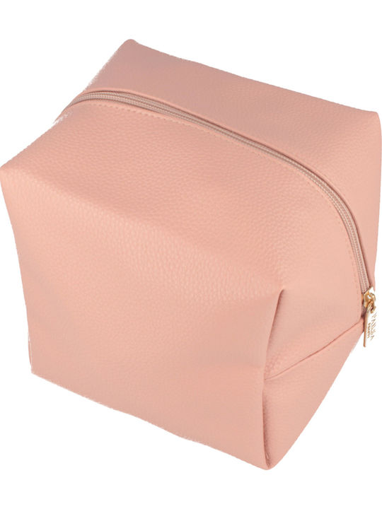 Parsa Quadratische Rosa Kulturtasche