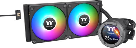 Thermaltake TH360 V2 Ultra EX ARGB v2 Υδρόψυξη AIO CPU με 2 Ανεμιστήρες 140mm