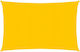 vidaXL Rectangular Shade Sail Yellow 2x3.5m 160gr/m²