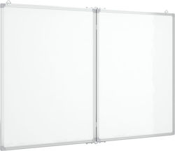 vidaXL Magnetic Tablă marker Agățat 100x80cm