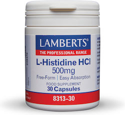 Lamberts L-Histidine HCI 500mg 30 κάψουλες