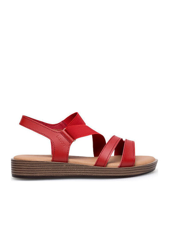 Lasocki Women's Flat Sandals in Red Color