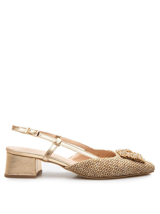 Labrini Pumps Goldene