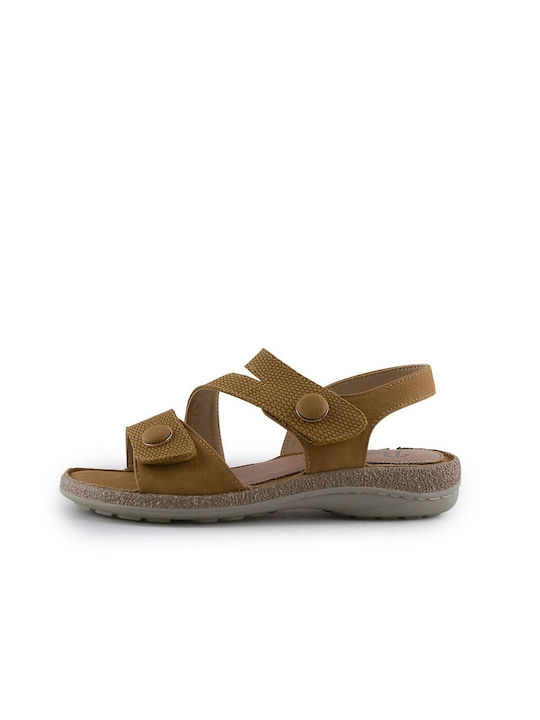 Parex Comfort Women's Flat Sandals in Brown Color