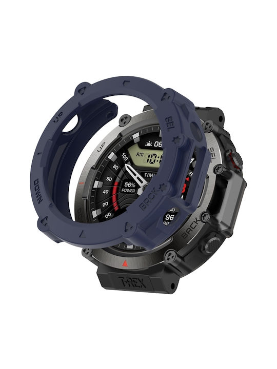 Силиконов Калъф в Син цвят за Amazfit T-Rex