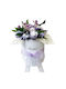 Buchet din Flori Artificiale Mov 12cm în Cutie Themagio