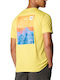 The North Face Ανδρικό Αθλητικό T-shirt Κοντομάνικο Κίτρινο