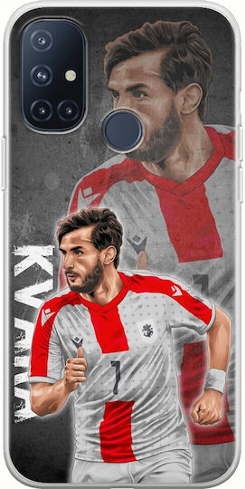Euro 2024 Khvicha Kvaratskhelia Oneplus N10 5g Flexible Tpu Transparent Silicone
